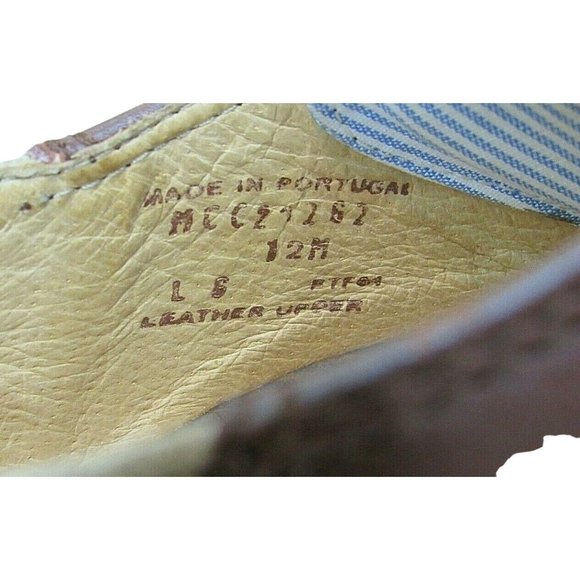 Tommy Hilfiger Men's Vintage Brown Suede Leather Oxford Shoe Size 11 M - Picture 7 of 8